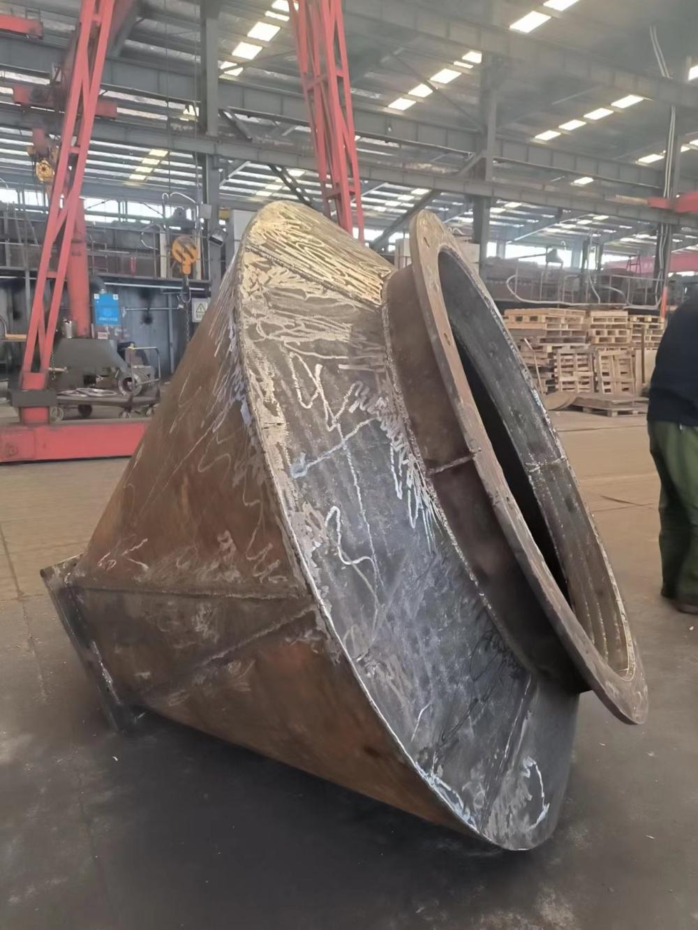 上海磨煤机出风口方变圆